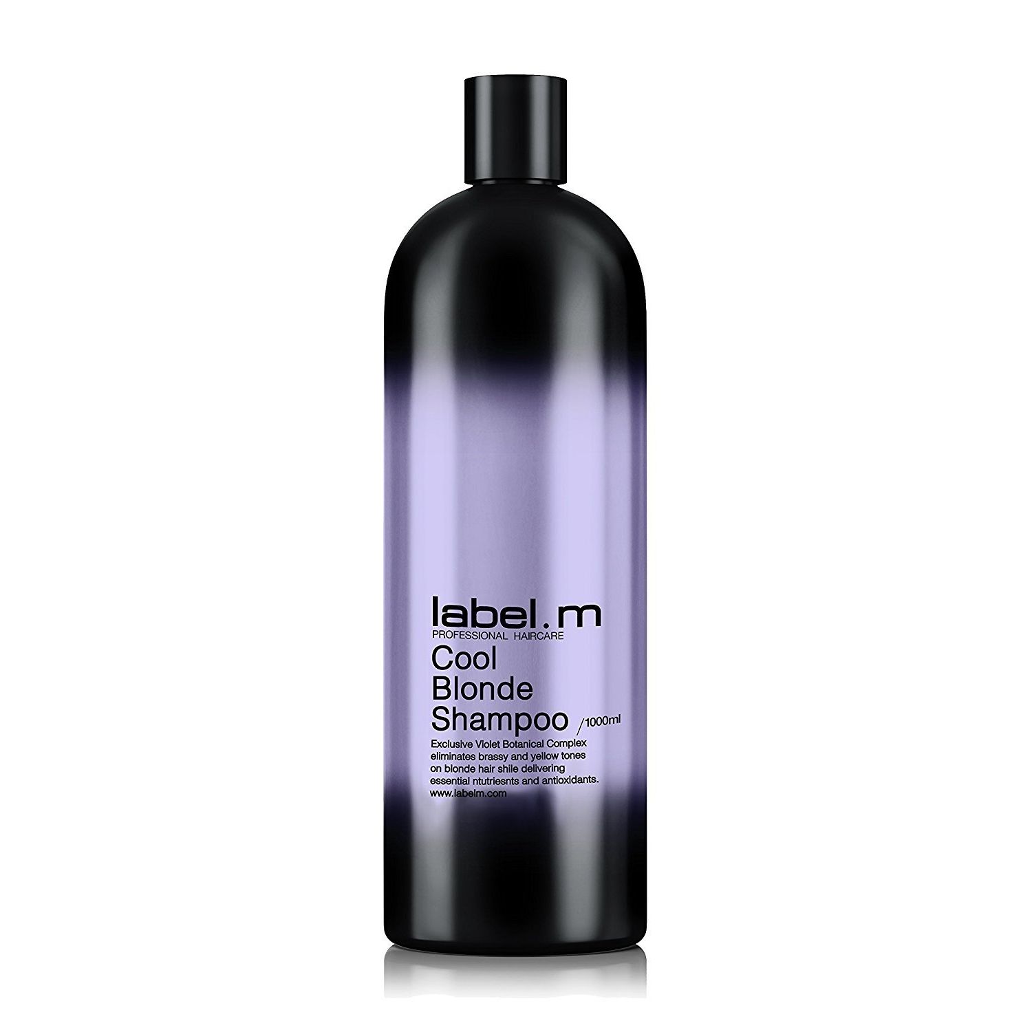 Sampon LabelM Cool Blonde, Par vopsit blond, 1000 ml fotografia produsului