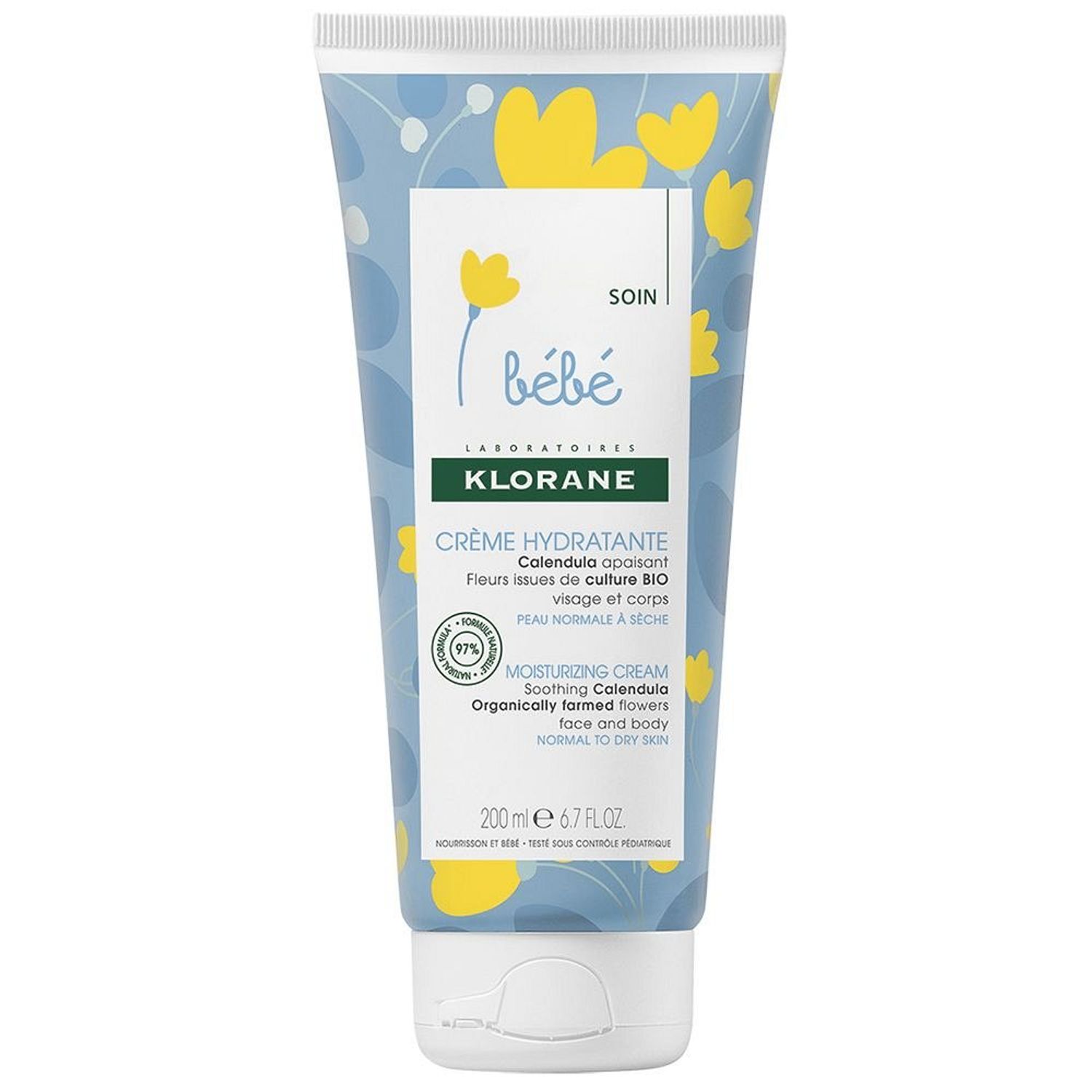 KLORANE-BEBE CREMA HIDRATANTA X 200 ML fotografia produsului