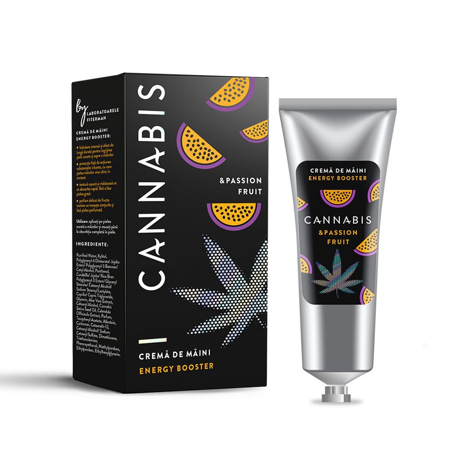 LAB FITERMAN CANNABIS & PASSION FRUIT CREMA MAINI X 30ML fotografia produsului