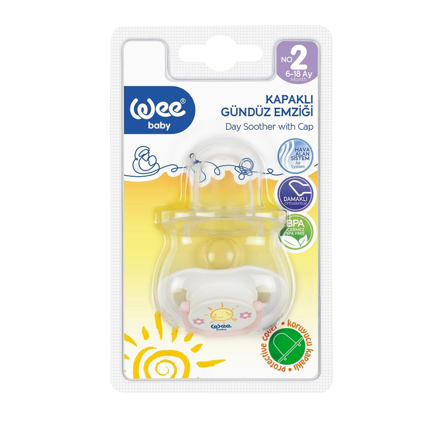 WEEBABY SUZETA SILICON ORTODONTICA SOMN NR2 COD (9900000857929) fotografia produsului