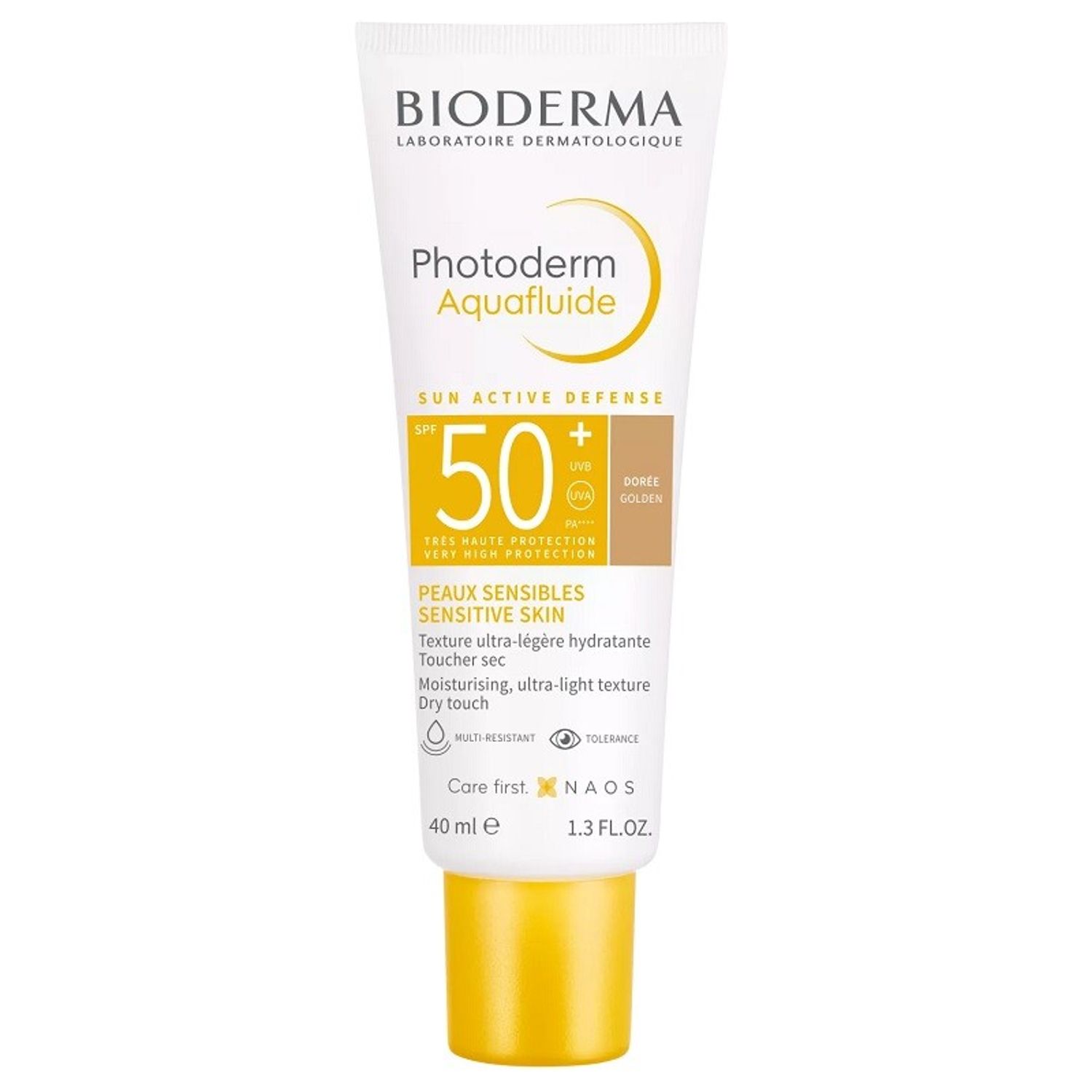 BIODERMA PHOTODERM AQUAFLUIDE DOREE SPF50+ X 40 ML fotografia produsului