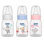 WEEBABY BIBERON 125ML CU TETINA ROTUNDA COD 851 fotografia produsului