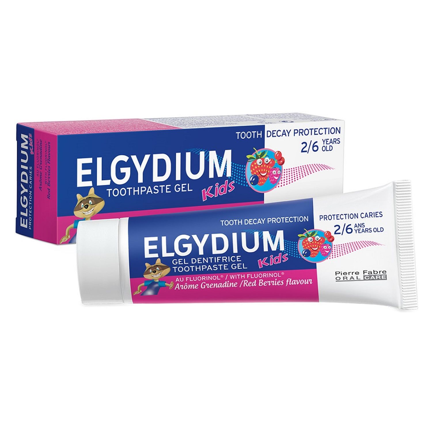ELGYDIUM-PASTA DINTI KIDS FRUCTE DE PADURE X 50 ML fotografia produsului