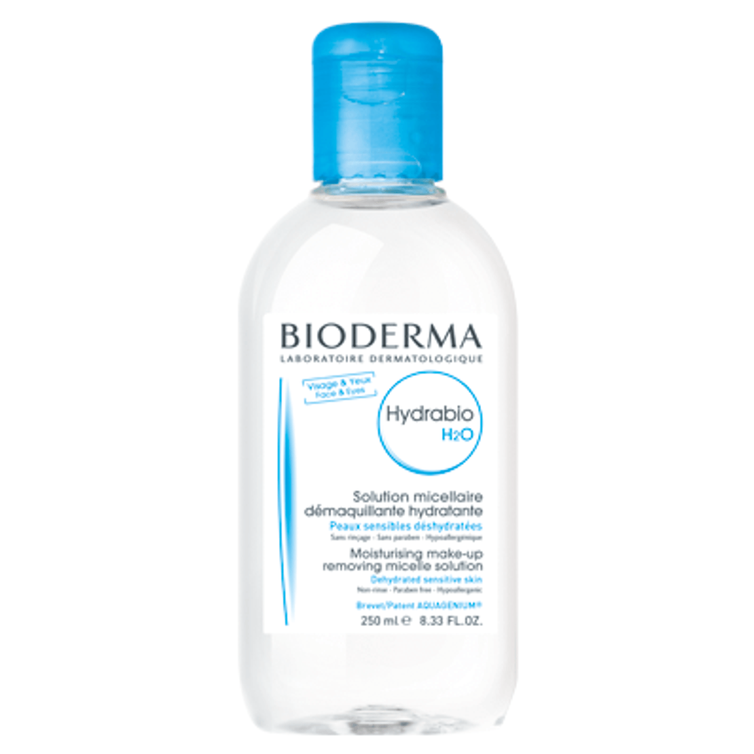 BIODERMA-HYDRABIO H2O X 250 ML APA MICELARA BIODERMA fotografia produsului