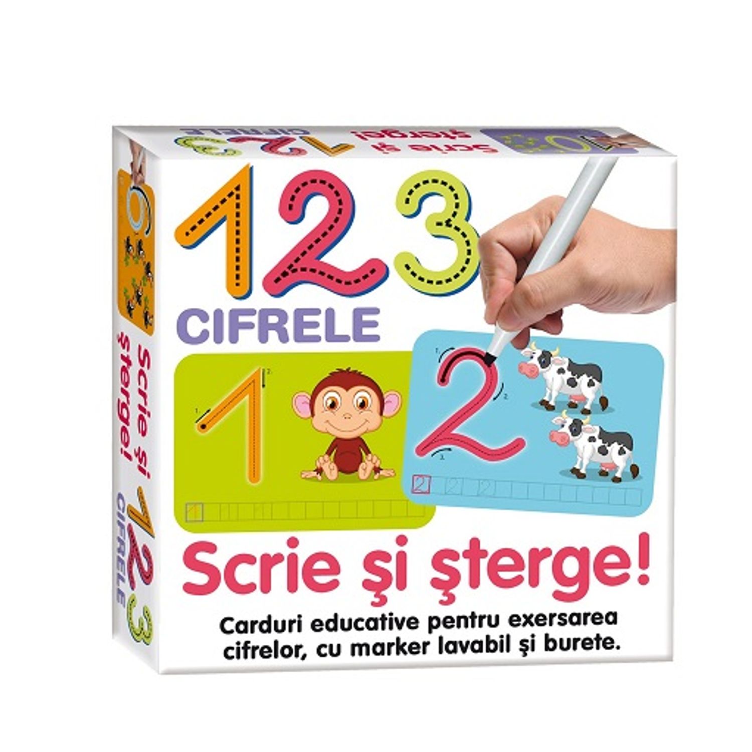 Joc cifrele scrie si sterge fotografia produsului