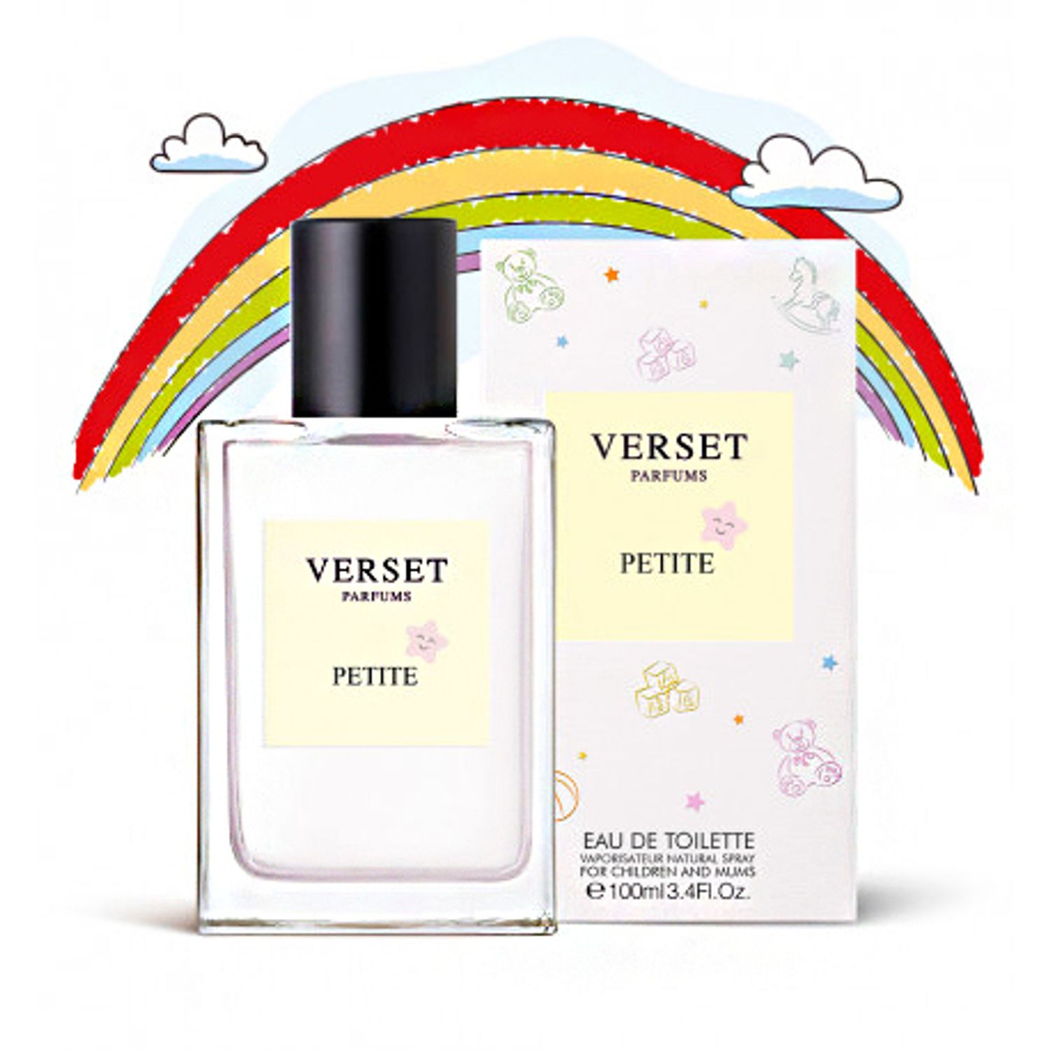 VERSET PETITE APA DE TOALETA COPII 100 (9900000832186) fotografia produsului