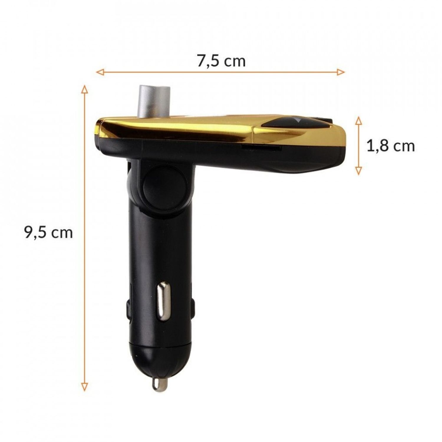 Modulator auto SIKS&reg; cu afisaj digital X8, 2 porturi USB fotografia produsului View 5 L