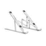 Suport laptop SIKS&reg; pliabil, universal, aluminiu rezistent, argintiu fotografia produsului
