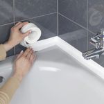 Banda adeziva antistropi SIKS&reg;, rezistenta, usor de curatat, alb fotografia produsului View 2 S