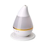 Umidificator cu lumina LED multicolora, USB, SIKS&reg;, alb fotografia produsului