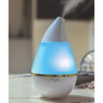 Umidificator cu lumina LED multicolora, USB, SIKS&reg;, alb fotografia produsului View 5 S