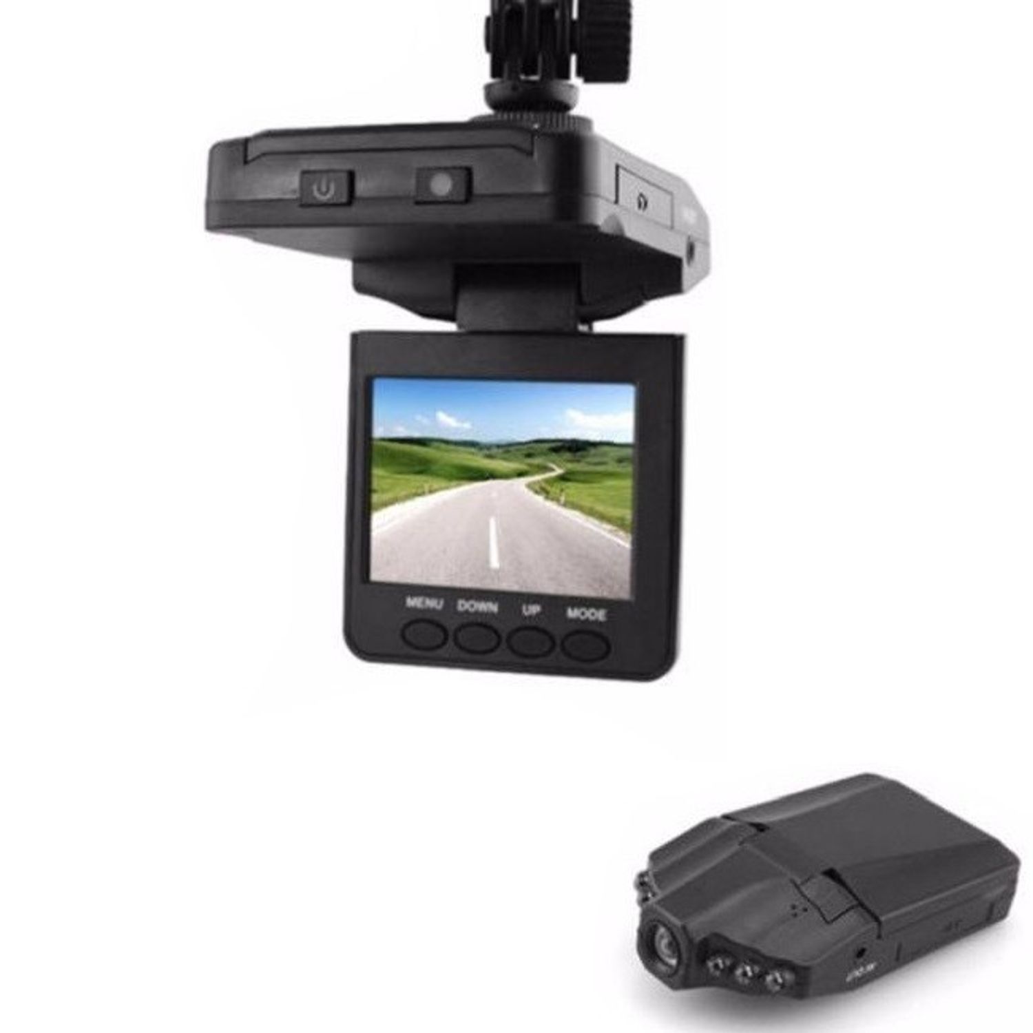 Camera de supraveghere SIKS&reg; auto, HD, ecran 25", nightvision, negru fotografia produsului View 3 L