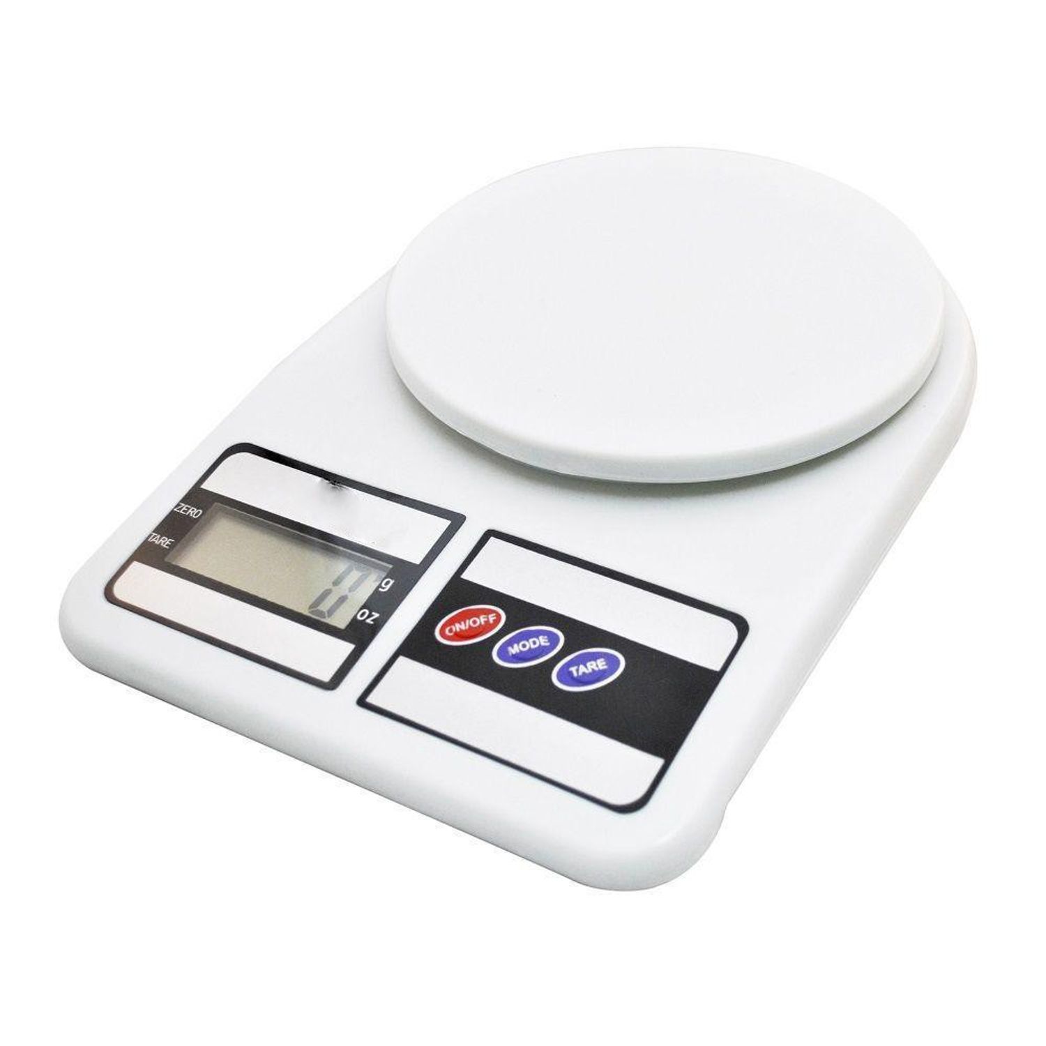 Cantar electronic SIKS&reg; cu capacitate maxima 10kg, alb fotografia produsului