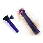 Set SIKS&reg; cu 2 pensule electrice pentru make-up, aplicarea rapida a machiajului fotografia produsului View 2 S