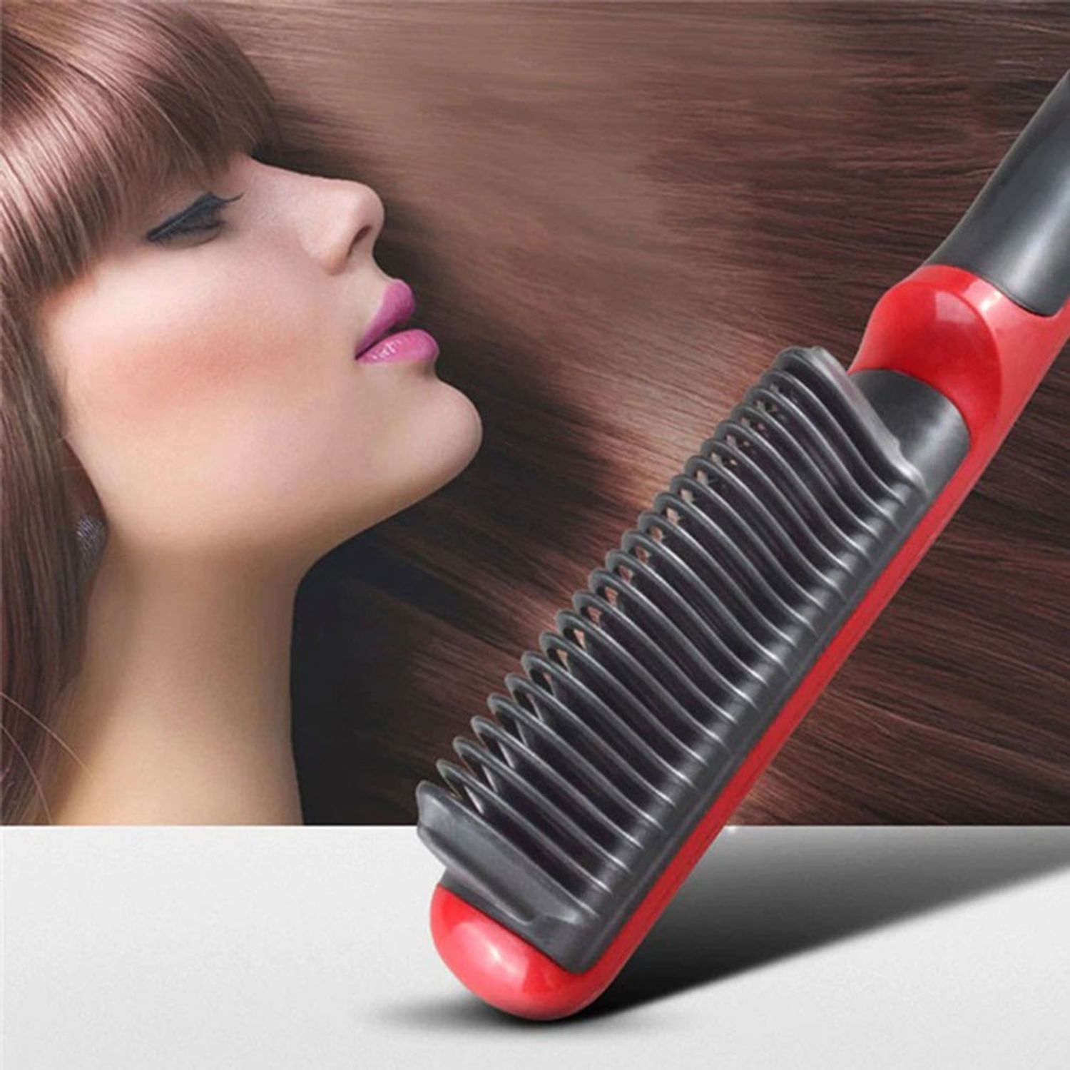 Perie pentru indreptarea parului SIKS&reg;, electric, reglare temperatura, PI908A08 fotografia produsului View 5 L