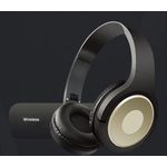 Casti audio SIKS&reg; tip on-ear Bluetooth 50, reincarcabil, microfon HD, negru fotografia produsului View 5 S