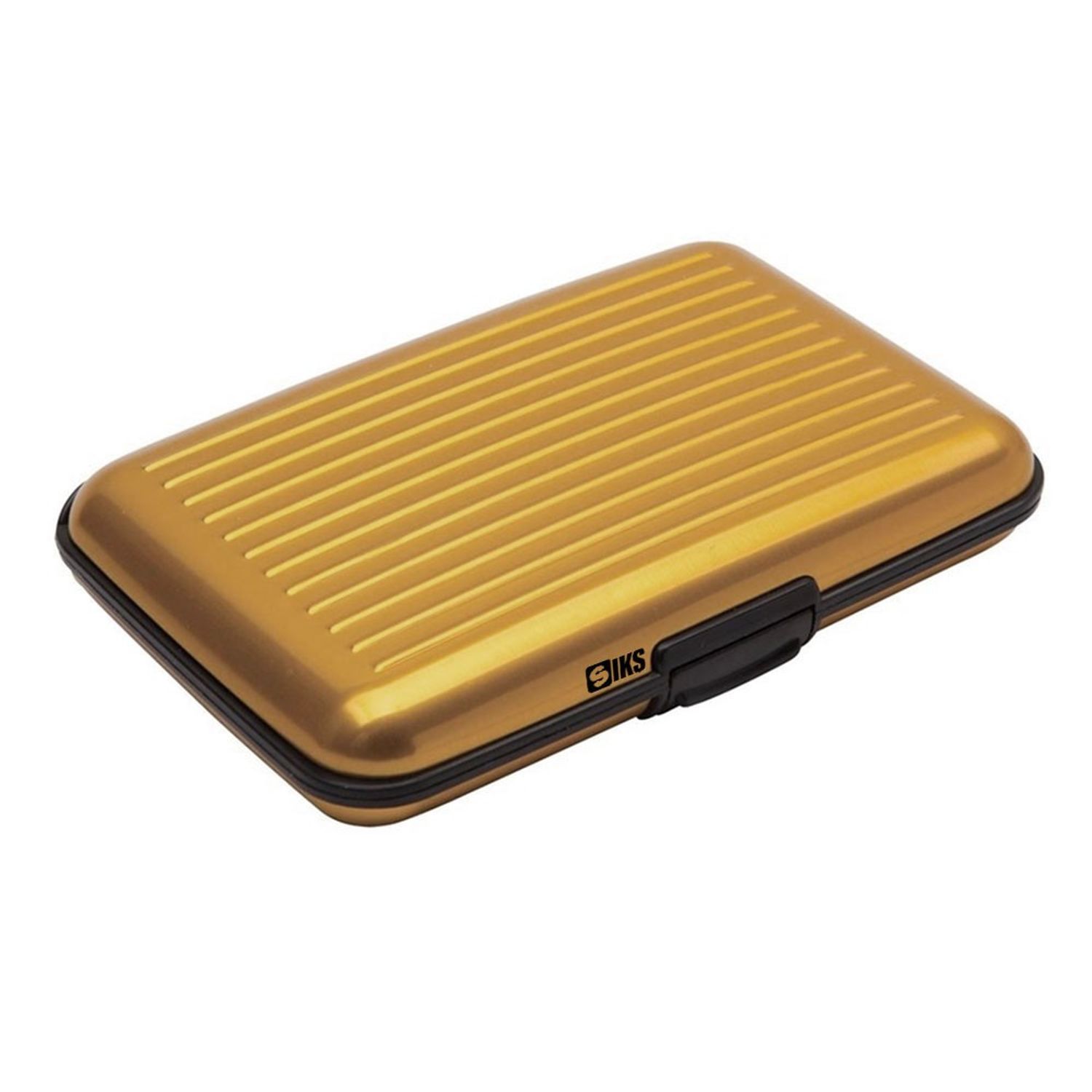 Portofel securizat SIKS® cu baterie externa, sistem anti furt, auriu fotografia produsului