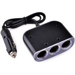 Adaptor auto SIKS&reg; pentru bricheta cu 2 x USB si 3 x intrari bricheta fotografia produsului View 3 S