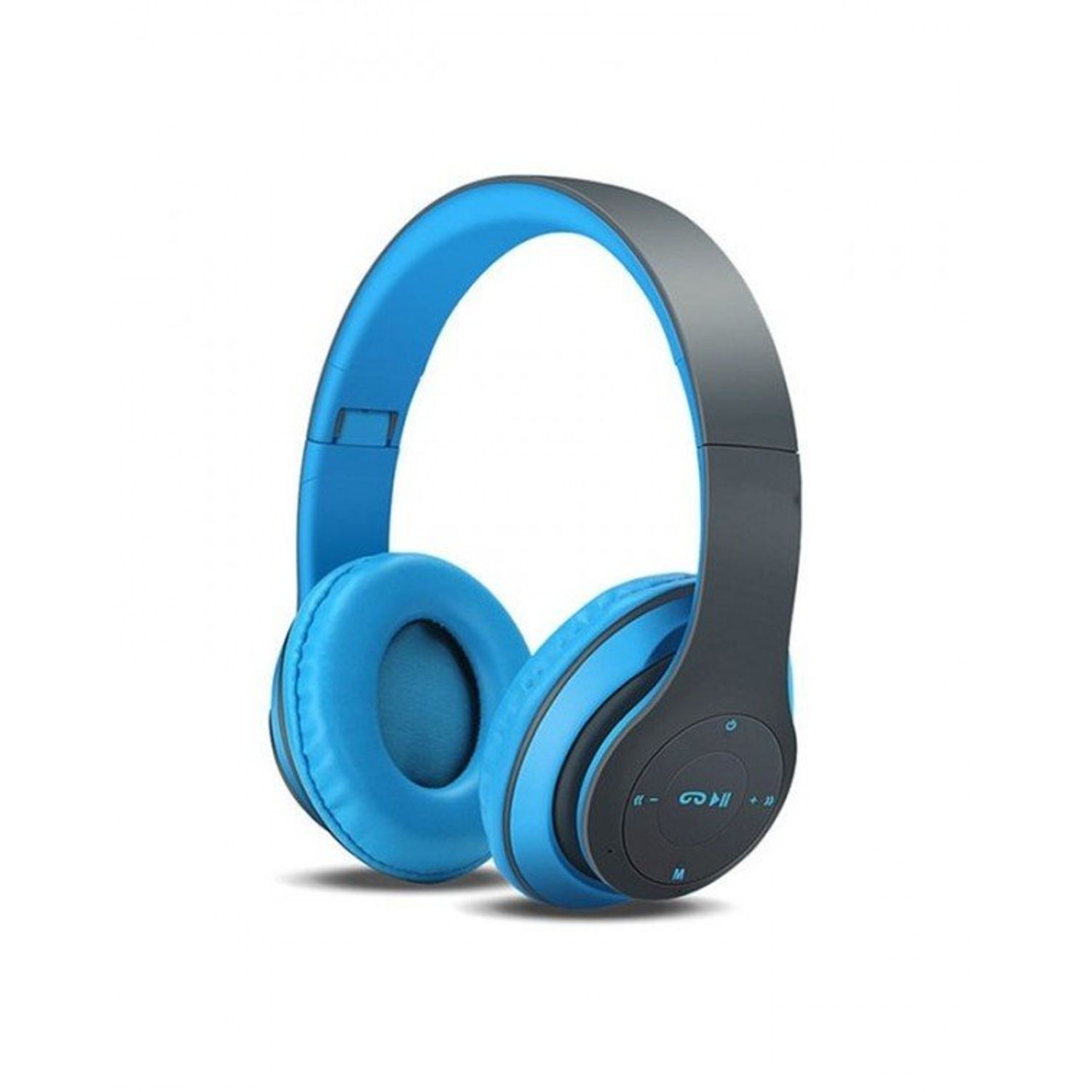 Casti Bluetooth SIKS&reg; cu microfon si radio, wireless, albastru fotografia produsului View 2 L