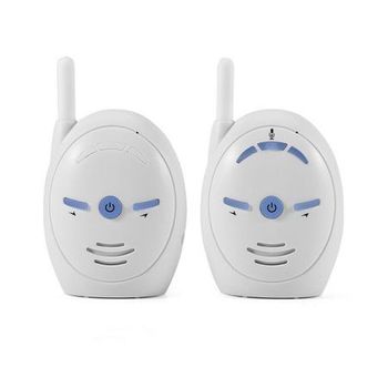 Monitor audio SIKS(R) pentru bebelusi cu 2 unitati, Alb