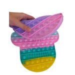 Jucarie antistres SIKS&reg;, pop it forma craniu,pastel, 30 cm fotografia produsului View 3 S