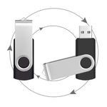 Memorie externa stick de mare viteza SIKS, 2GB, Negru fotografia produsului View 2 S