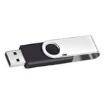Memorie externa stick de mare viteza SIKS, 4GB, Negru fotografia produsului