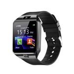 Ceas Smartwatch SIKS&reg; cu functie telefon, Camera si Bluetooth, Negru fotografia produsului
