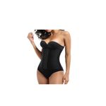 Corset SIKS® modelarea corpului negru, cu masura L fotografia produsului View 2 S