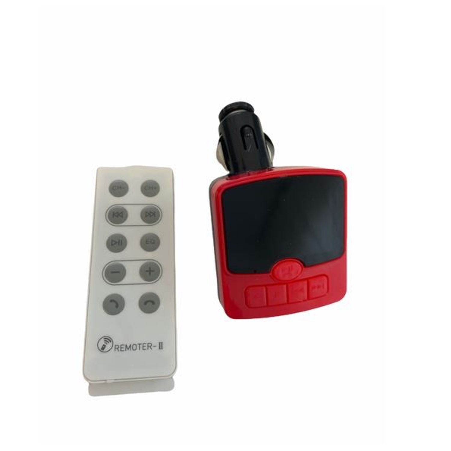 Modulator FM SIKS&reg; kit auto maini libere, negru/rosu fotografia produsului View 4 L