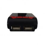 Modulator FM, SIKS&reg; dual USB, compatibil cu iOS si Android, slot Micro SD, ecran digital, Negru fotografia produsului View 4 S