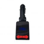 Modulator FM, SIKS&reg; dual USB, compatibil cu iOS si Android, slot Micro SD, ecran digital, Negru fotografia produsului