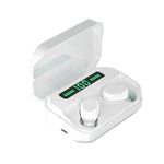 Casti in-ear SIKS&reg;, true wireless, bluetooth, microfon incorporat, BT 52, afisaj, alb fotografia produsului