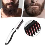 Perie electrica de indreptat parul si barba SIKS&reg;, 2 in 1, temperatura reglabila fotografia produsului View 3 S
