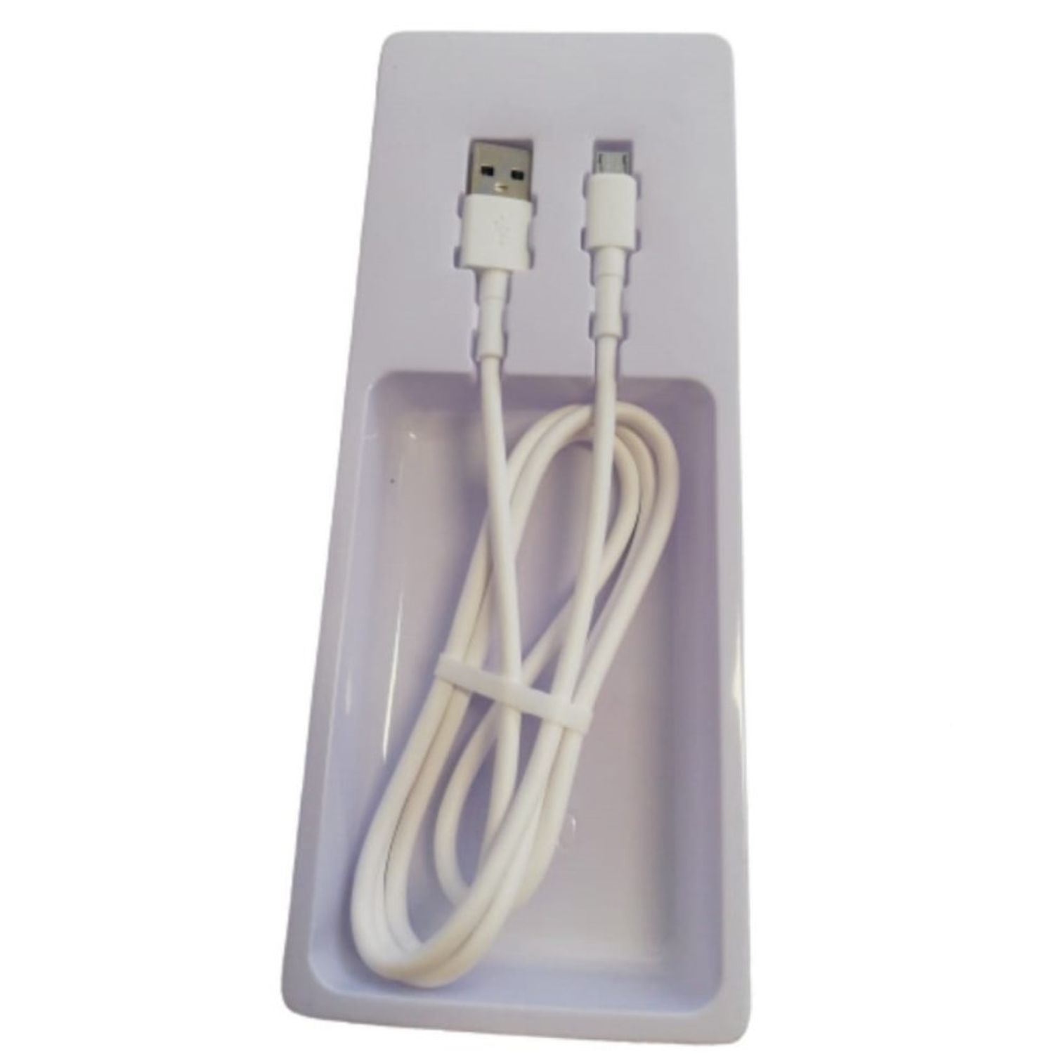 Cablu date SIKS&reg; pentru telefon/tableta, 1000mm, micro usb, alb fotografia produsului View 5 L
