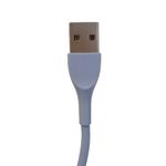 Cablu date SIKS&reg; pentru telefon/tableta, 1000mm, lightning, cablu soft, (5949319066329) fotografia produsului View 3 S
