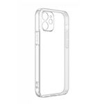 Husa pentru iPhone 12 Mini SIKS&reg;, silicon subtire, ultra slim, gel, transparenta Incolor fotografia produsului