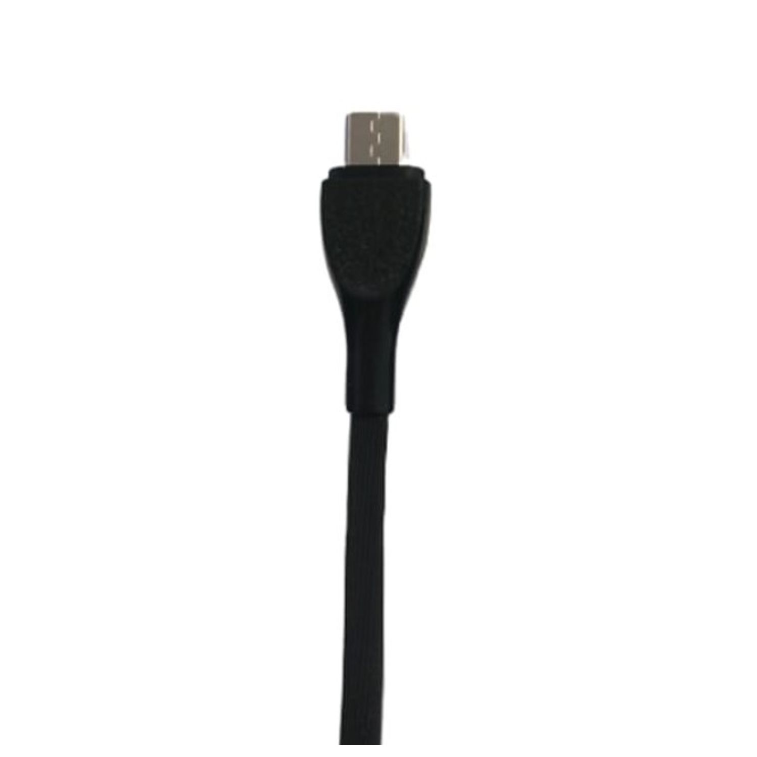 Cablu date SIKS&reg; pentru telefon/tableta, 1000mm, incarcator, micro usb, cablu soft, negru fotografia produsului View 4 L