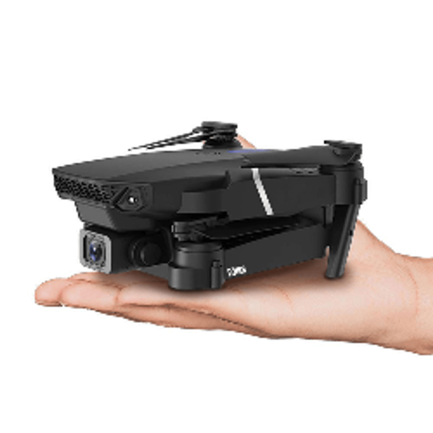 Mini drona SIKS&reg;, camera ultra HD, 24GHz, control distanta 100m, neagra,rezistenta la vant, pliabila fotografia produsului View 2 L