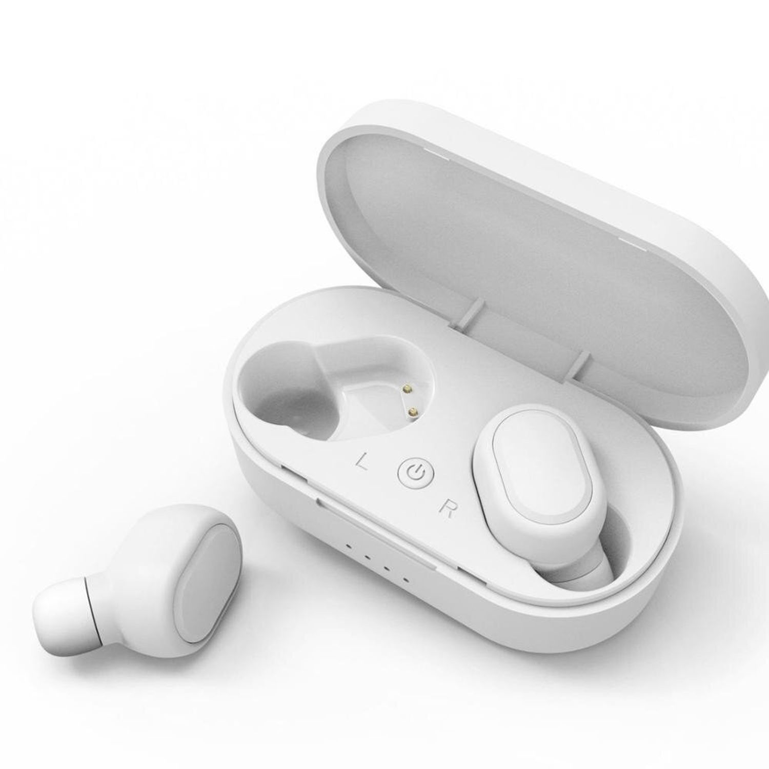 Casti bluetooth SIKS&reg; TWSM1, alb, (5949319035080) fotografia produsului View 2 L