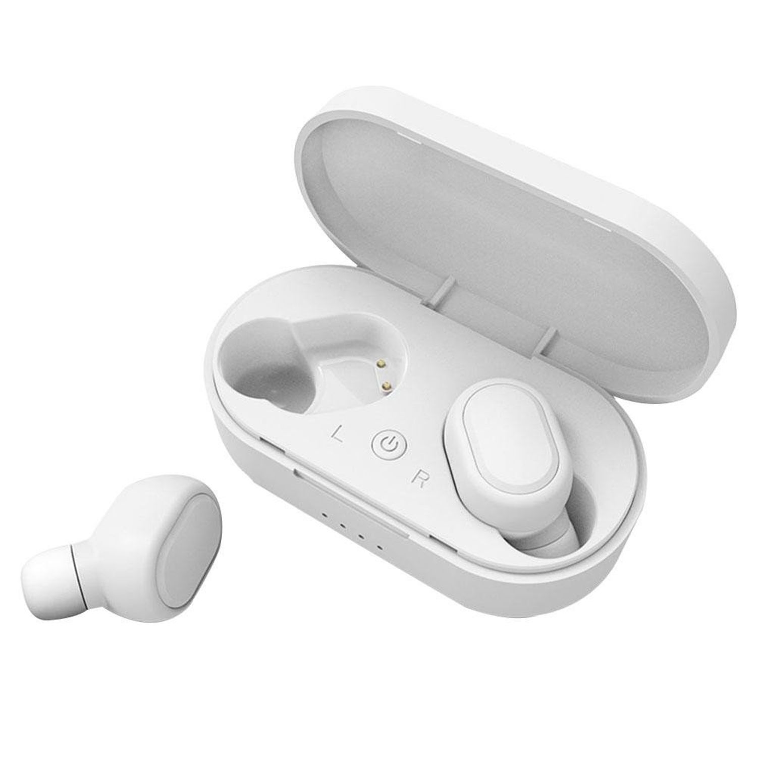 Casti bluetooth SIKS&reg; TWSM1, alb, (5949319035080) fotografia produsului