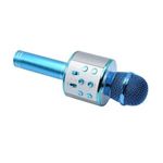 Microfon karaoke SIKS&reg; profesional cu boxa inclusa, SD Card, USB, AUX, Albastru fotografia produsului View 3 S
