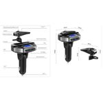 Kit modulator SIKS&reg; MP3 + Handsfree cu casca bluetooth V42 fotografia produsului View 3 S