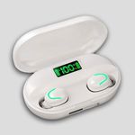 Casti tws wireless SIKS&reg;, afisaj led, sunet HD, albe, bluetooth fotografia produsului View 2 S