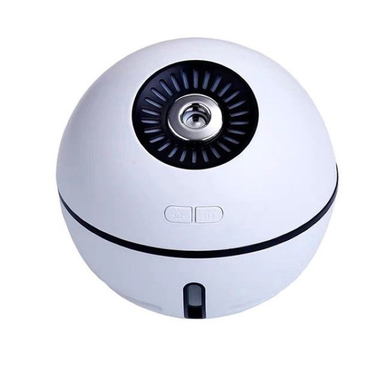 Umidifcator ultrasonic SIKS&reg;, cu accesoriu ventilator, purificator aer, alb fotografia produsului