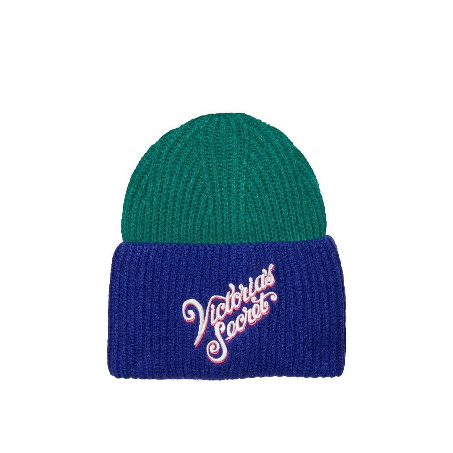 Caciula, Murano Teal Colorblock Beanie, Victoria's Secret fotografia produsului