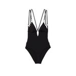 Costum de baie intreg Victoria's Secret, Rings Strappy One-Piece, Negru, S INTL fotografia produsului View 3 S