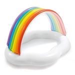 Piscina gonflabila copii, Intex, Curcubeu multicolor, 100 Litri, 102 x 89 cm, 57141 fotografia produsului