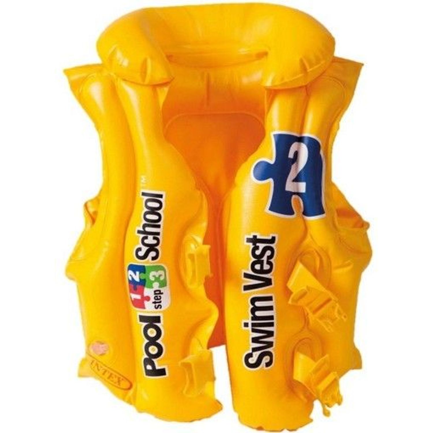 Vesta gonflabila pentru copii, Intex Pool School, 3-6 ani, 58660, multicolor fotografia produsului