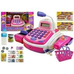 Casa de marcat pentru copii, roz cu accesorii, LeanToys, 4461 fotografia produsului